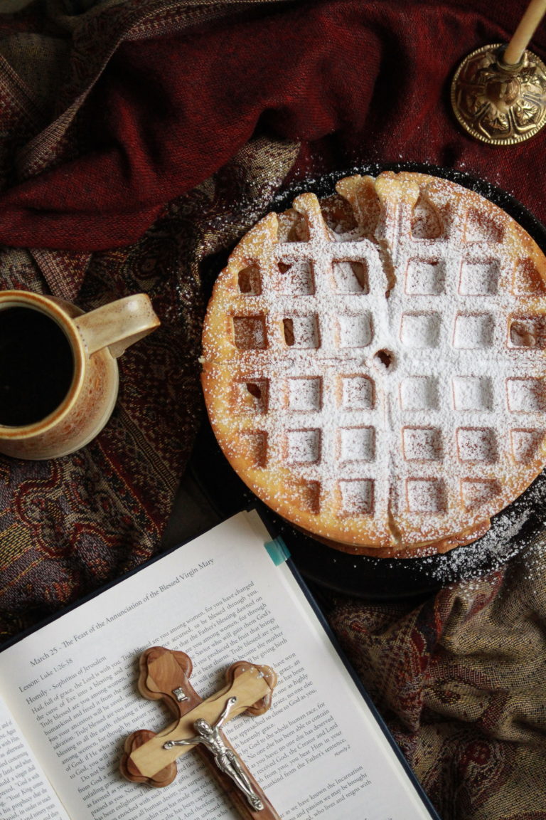 Annunciation Waffles