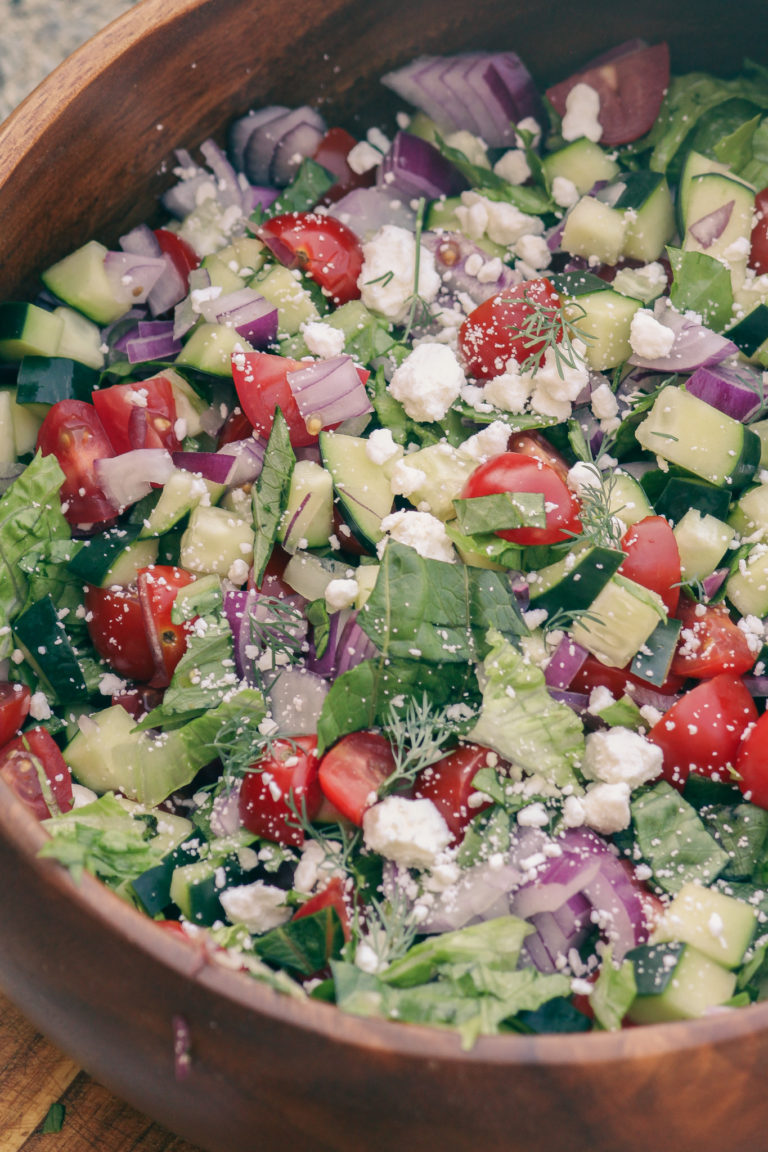 St. Justin Martyr Greek Salad