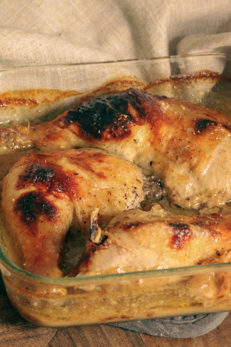 St. Bernard of Clairvaux’s Honey Dijon Chicken