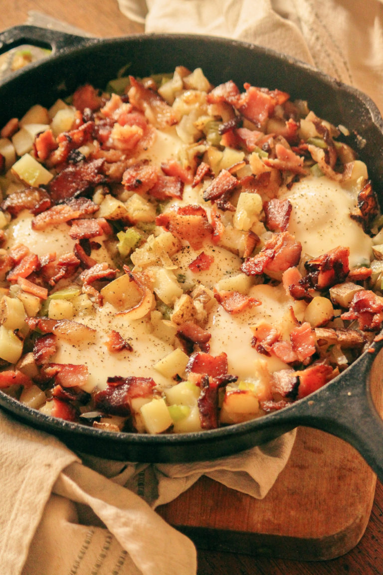 St. James of Jerusalem Bacon Breakfast Skillet