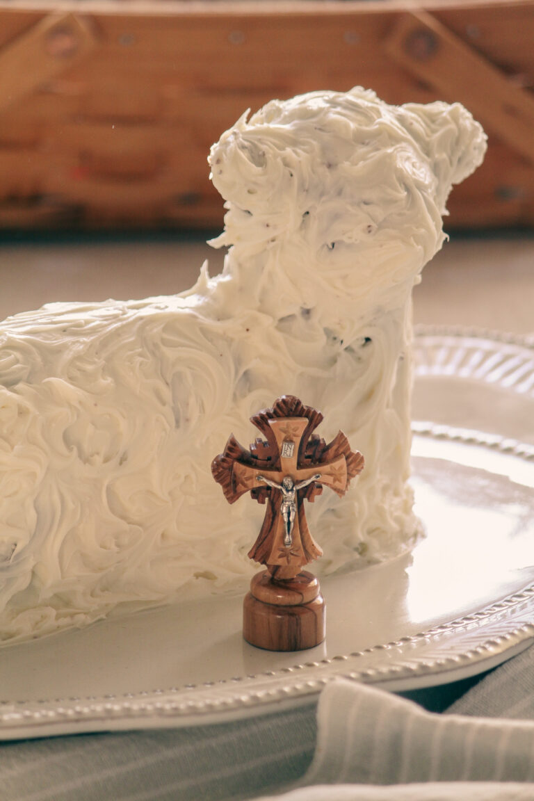 Easter Lamb Cake