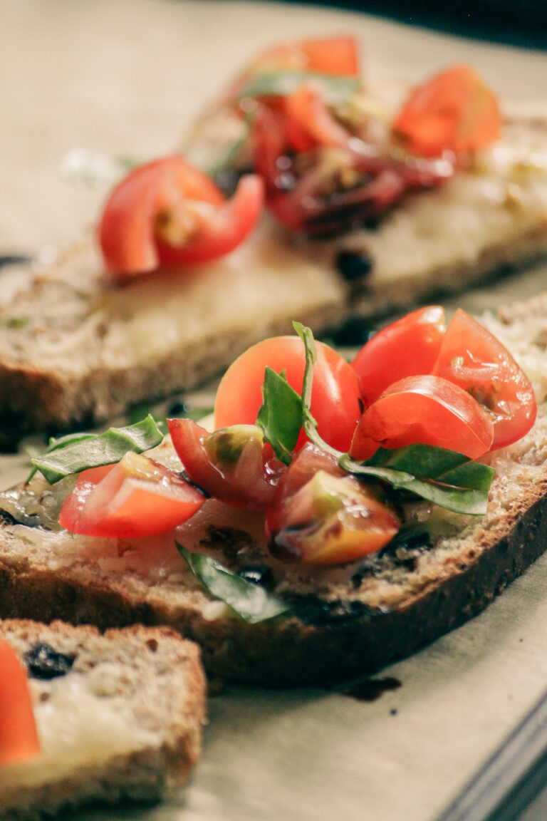 St. Ezekiel Bread Caprese Toast
