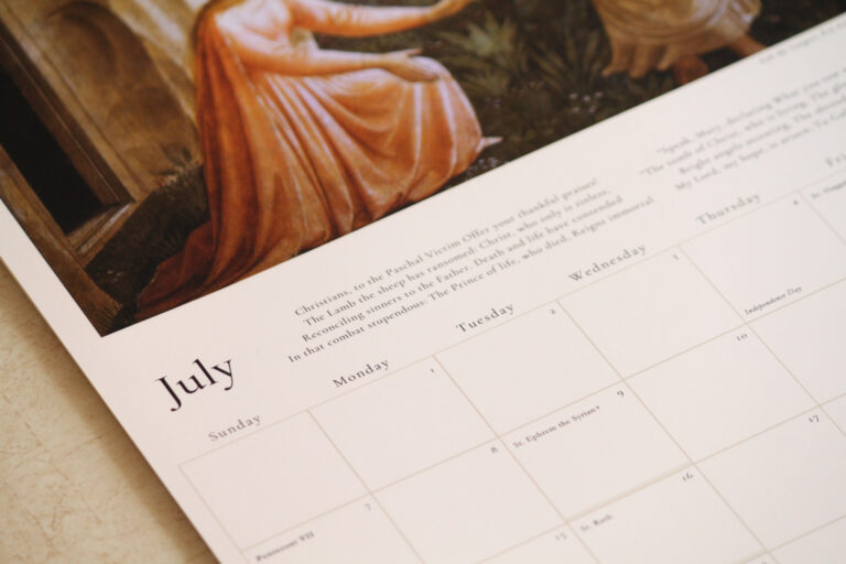 The Making of Our Lutheran Liturgical Wall Calendar